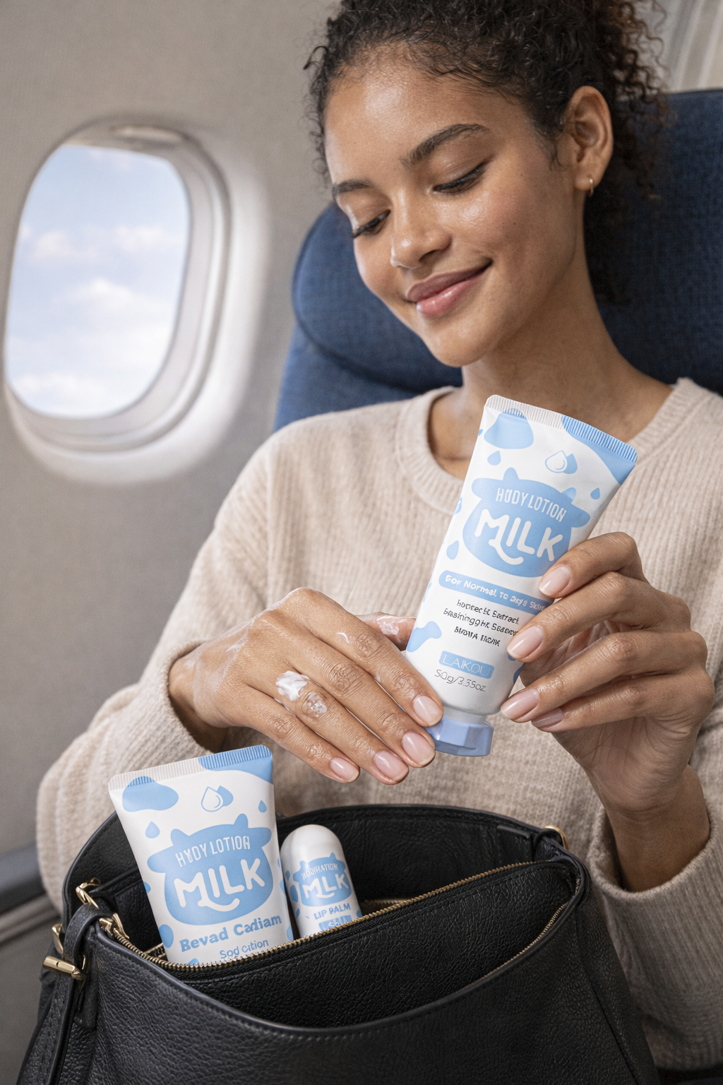 Milk Moisturizing Travel Set