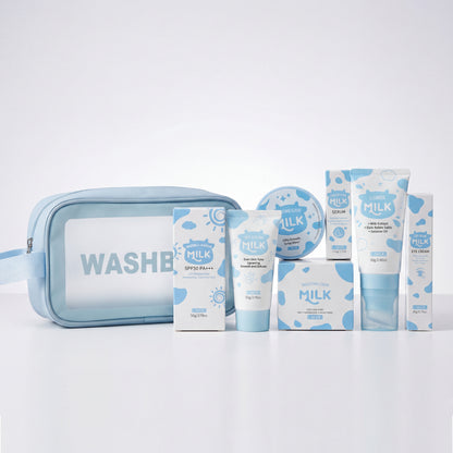 MilkGlow Complete 7-Step Skincare Routine