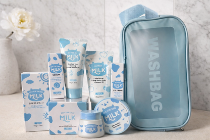 MilkGlow Complete 7-Step Skincare Routine