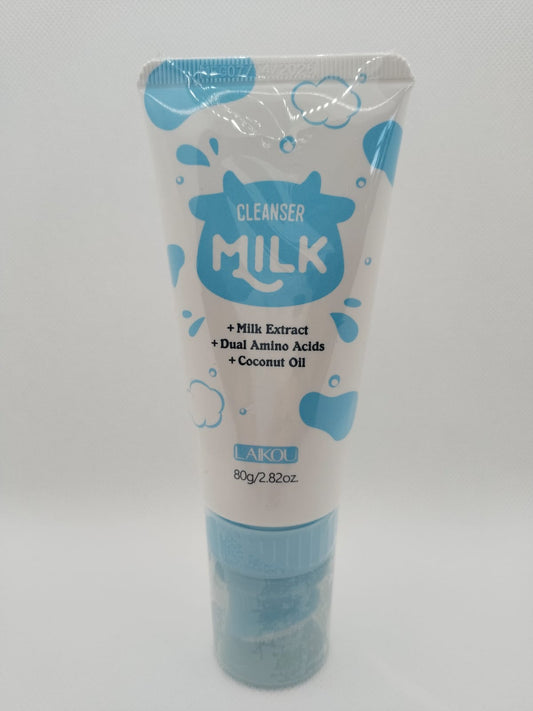 Milk Cleanser with Massaging Brush