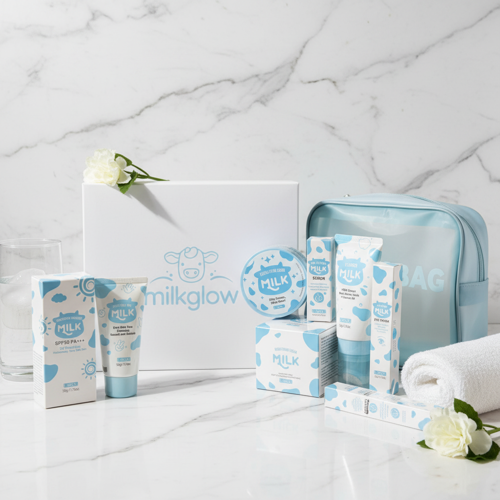 Milk Glow Set with Box